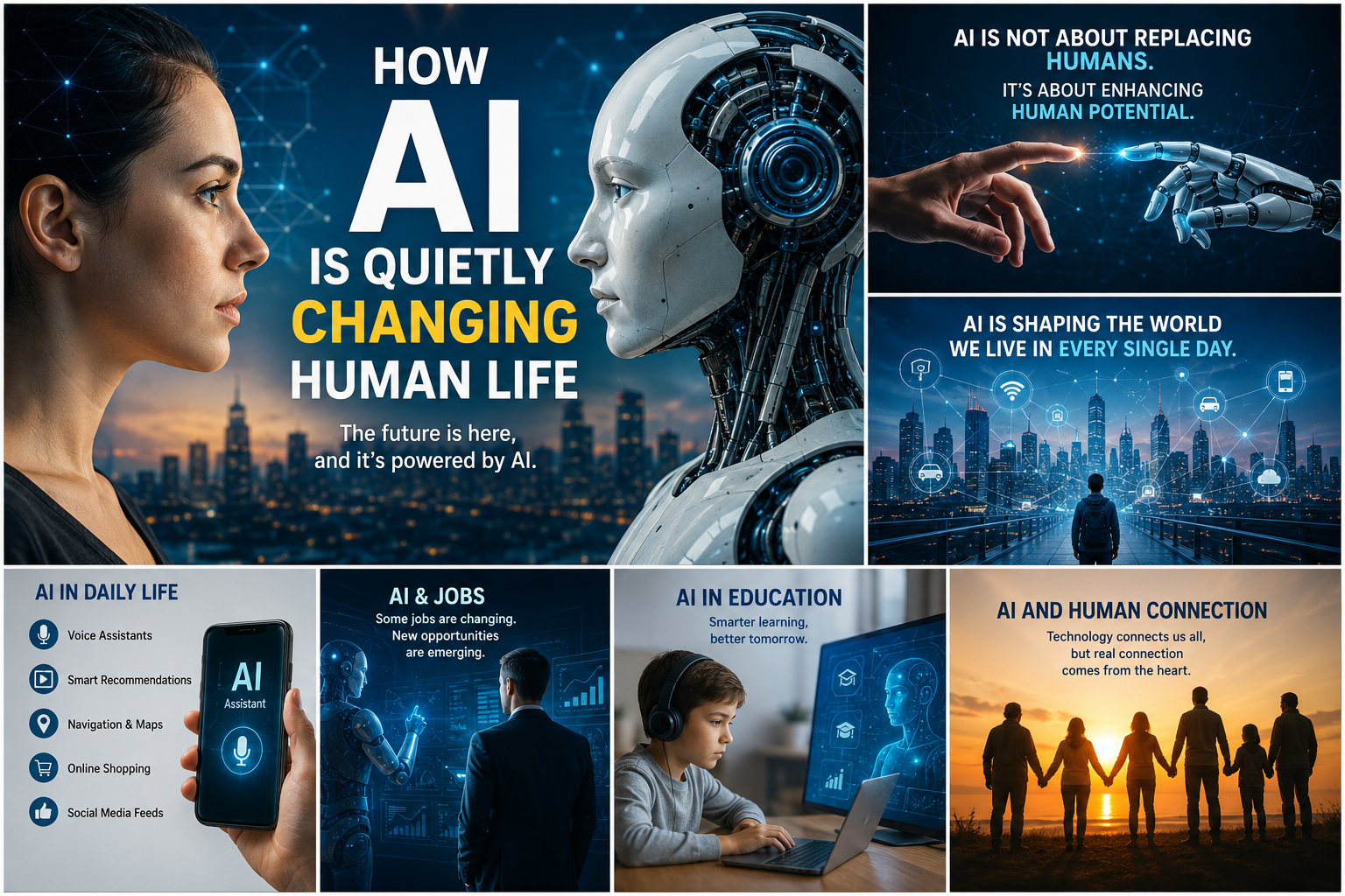 “Artificial intelligence changing human life in 2026”